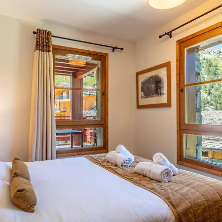 公寓 Large 2 Bed - Arc 1950 - Sunny Balcony, View Mont Blanc